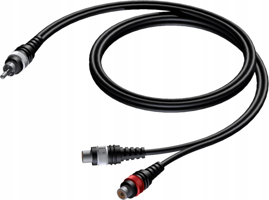 Kabel Procab Kabel PROCAB CAB727/0.25, RCA M do 2x RCA F 0,25m
