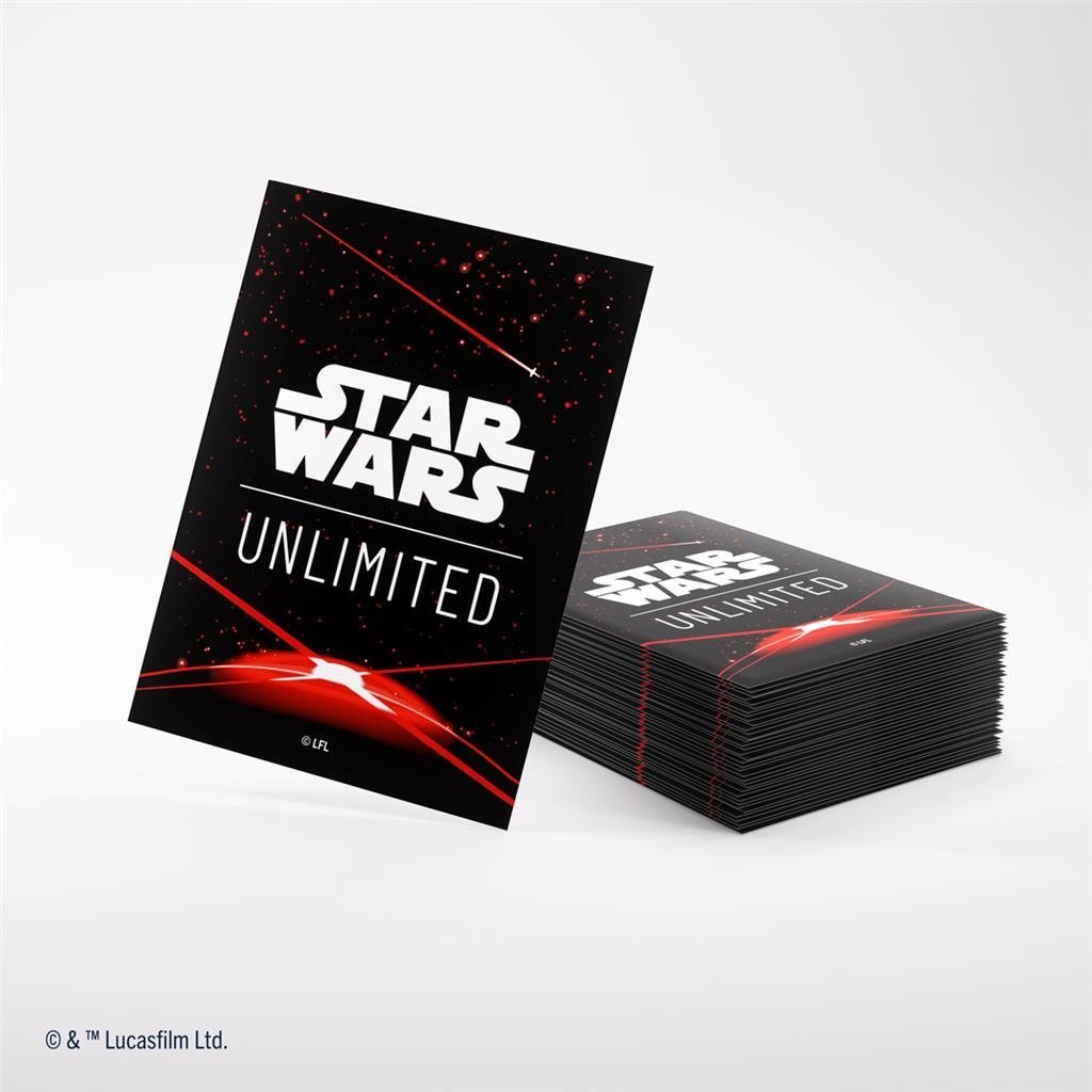 Gamegenic Gamegenic: Star Wars Unlimited - Art Sleeves - Space Red