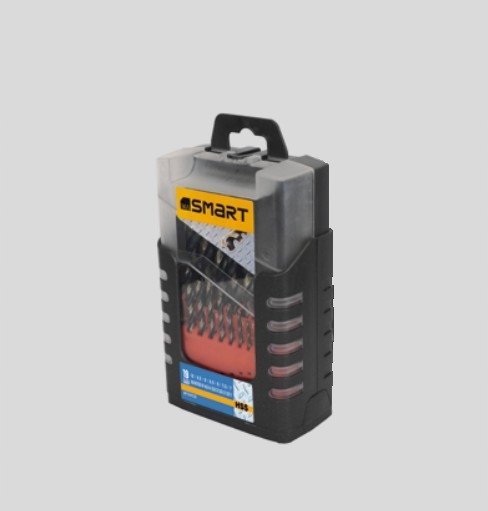 Wiertło Smart komplet wierteł hss do metalu 19 szt. SM-11-KPL19