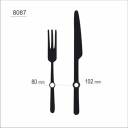 Wskazówki zegarowe sztucce W8087/102mm
