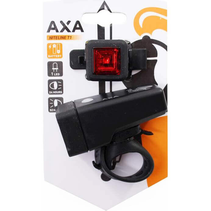 Axa Zestaw lampek rowerowych Niteline T1