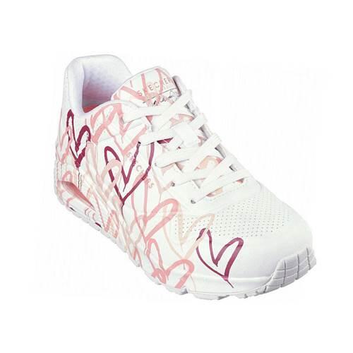 Buty damskie sportowe Skechers Uno [155507/WCRL]