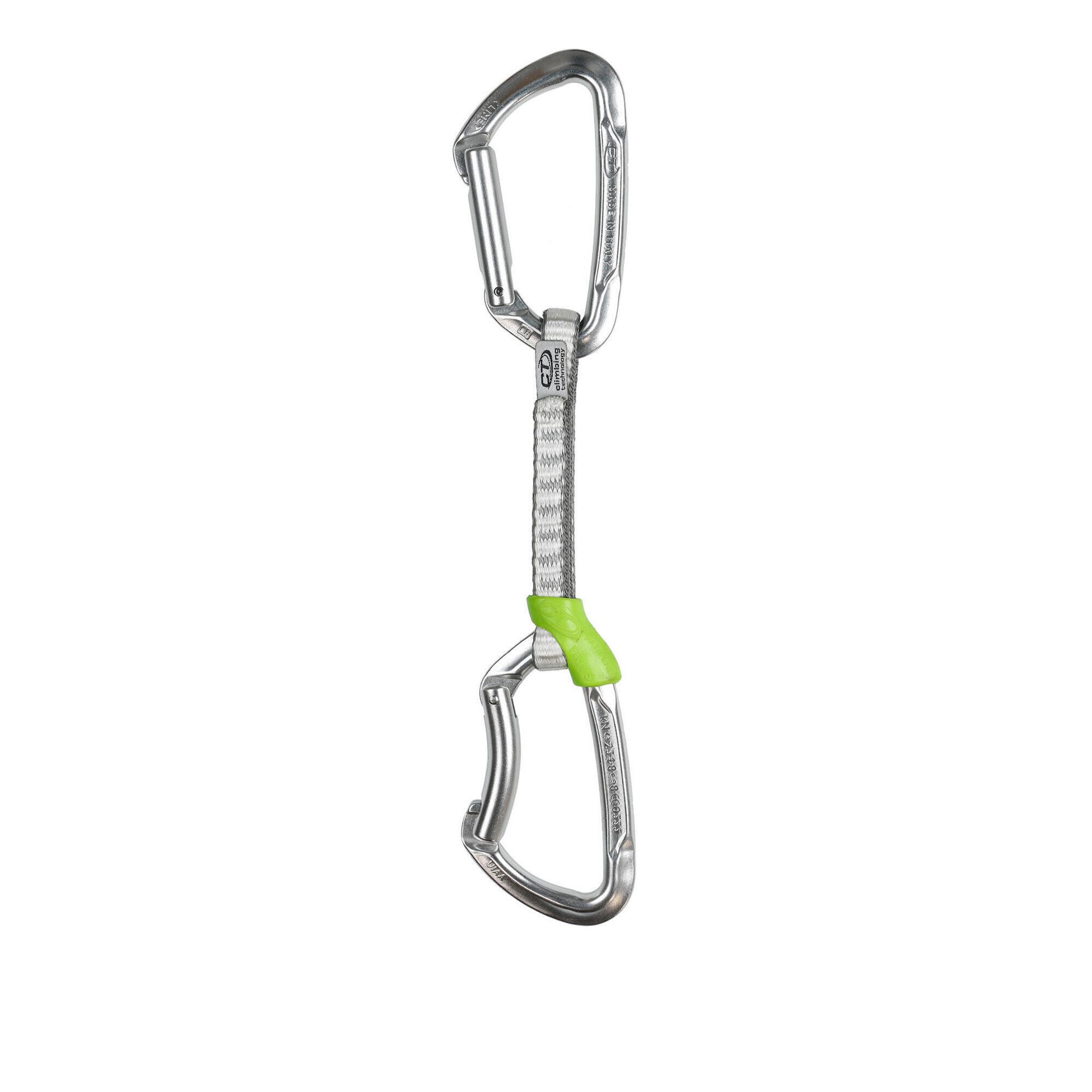 Ekspres wspinaczkowy Climbing Technology Lime Set DY 12 cm - silver