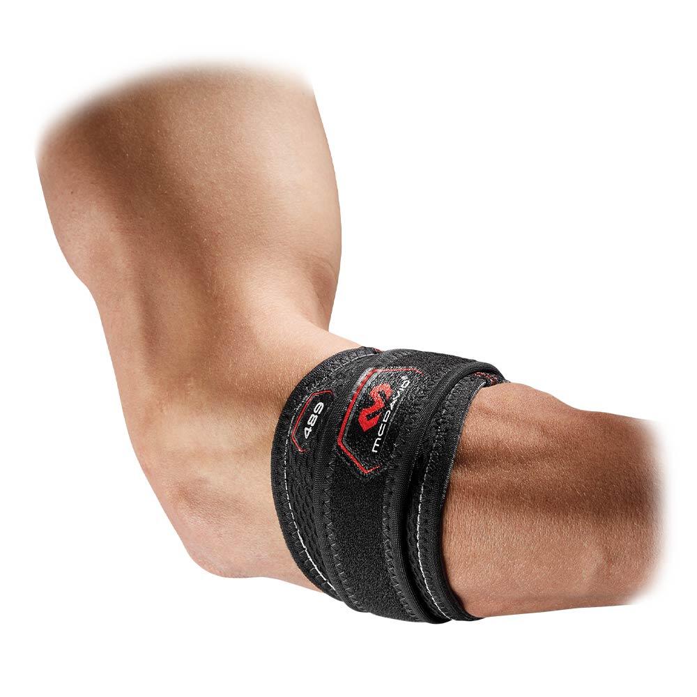 McDavid Elbow Band Dual Pad  duża, czarny, l 489R-BK-L