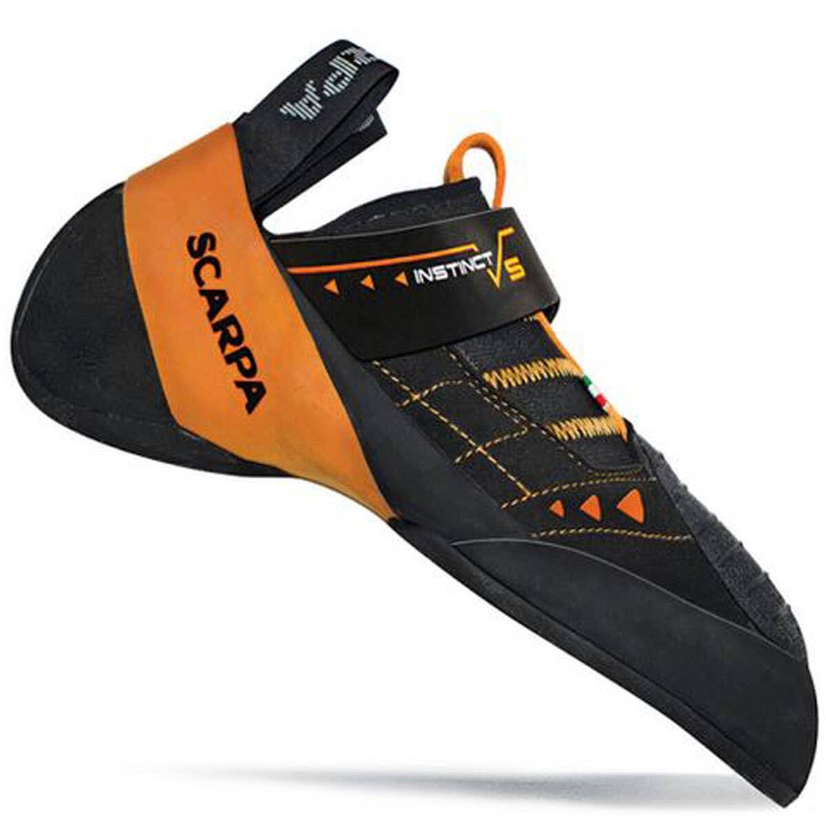Scarpa Instinct VS But wspinaczkowy Mężczyźni, black EU 38 2021 Buty wspinaczkowe na rzepy 70013-M-1-38