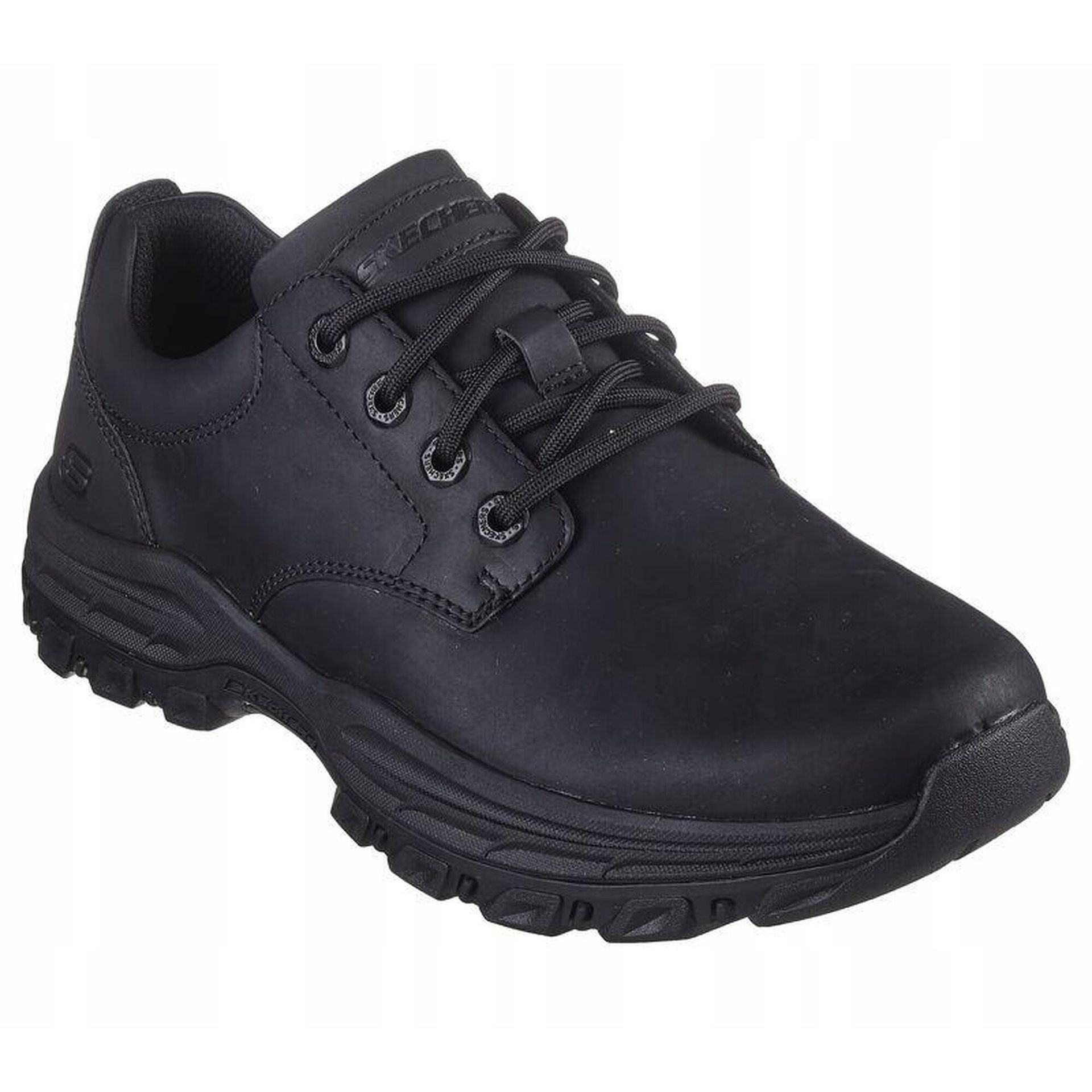 Buty na co dzień męskie SKECHERS RELAXED FIT: KNOWLSON - LELAND skóra