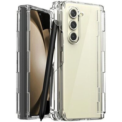 Etui ARAREE Nukin 360 do Samsung Galaxy Z Fold 5 Przezroczysty