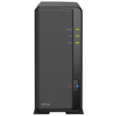 Serwer plików SYNOLOGY DiskStation DS124 6TB, 1GB RAM