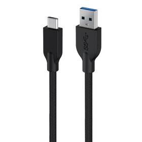 Kabel Genius USB / USB-C, 3A, QC 3.0, 1m (32590007400 Czarny