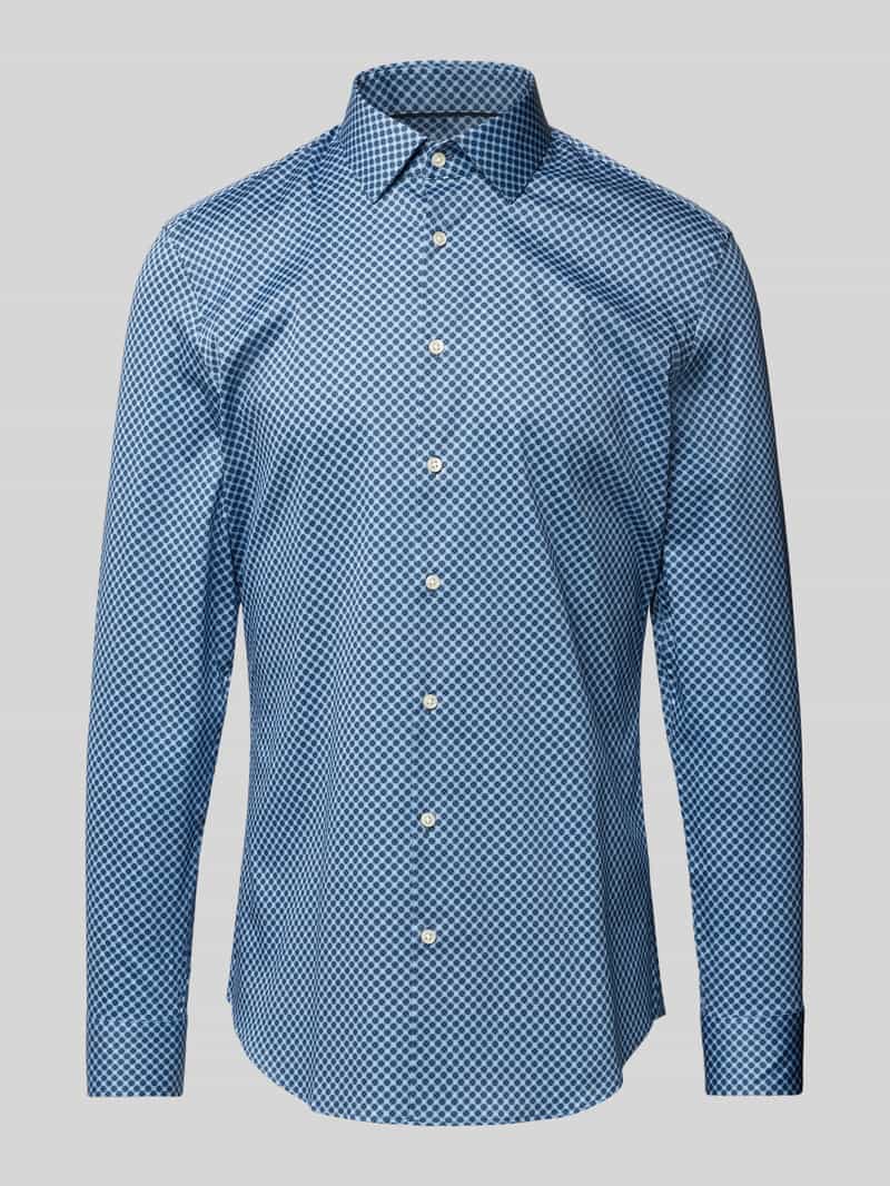 Koszula biznesowa o kroju Super Slim Fit z kołnierzykiem typu kent