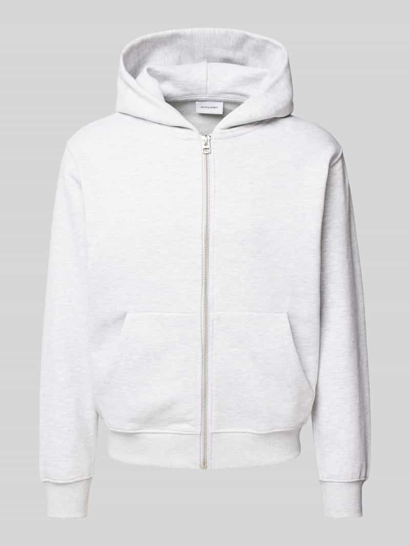 Bluza rozpinana z dodatkiem wiskozy i detalem z logo model ‘URBAN’