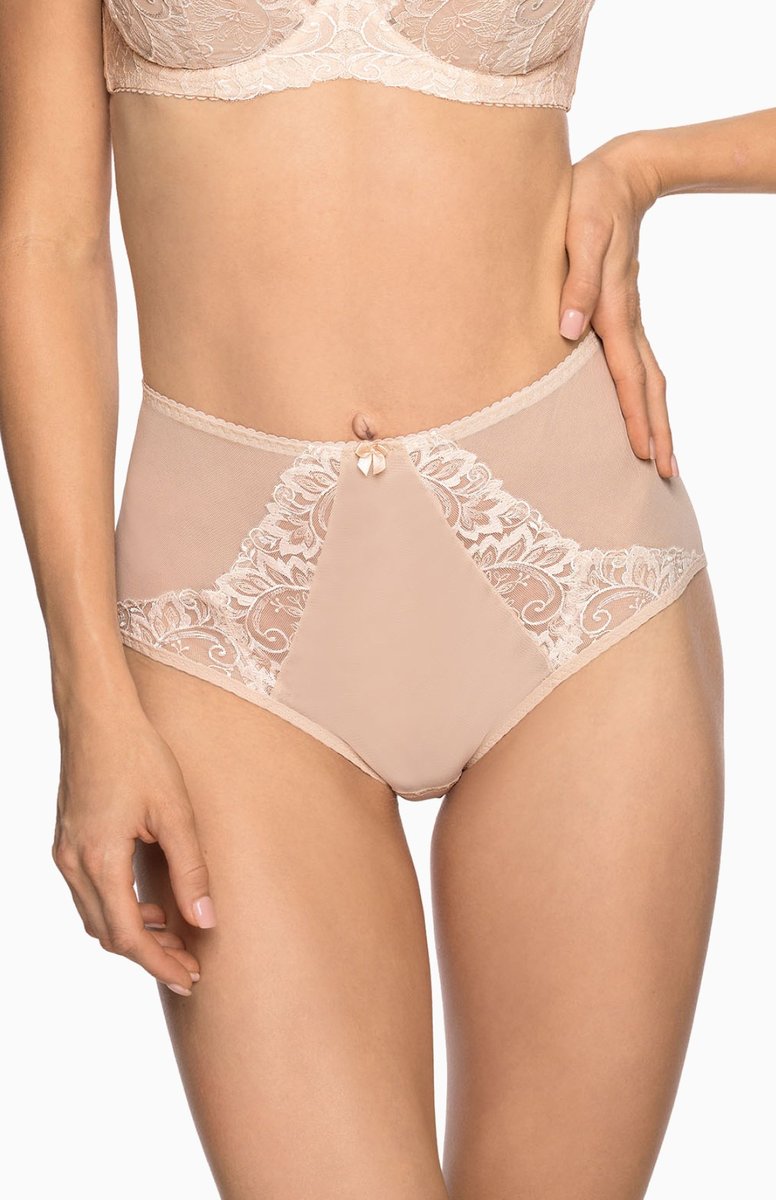 Bella Misteria Figi Subtelna pokusa 32 XL Beżowy