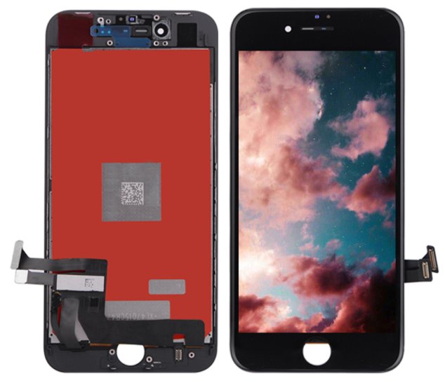 WYŚWIETLACZ LCD EKRAN DOTYK DO Apple iPhone 8|SE2020 CZARNY