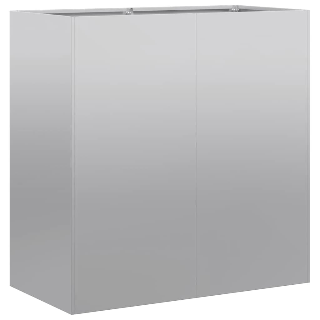 vidaXL Doniczka 80x40x80 cm Stal ocynkowana
