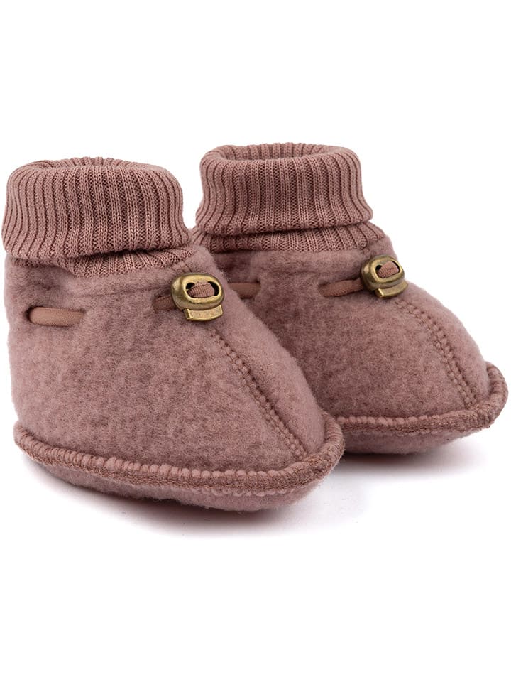 mikk-line Buty w kolorze jasnoróżowym do raczkowania