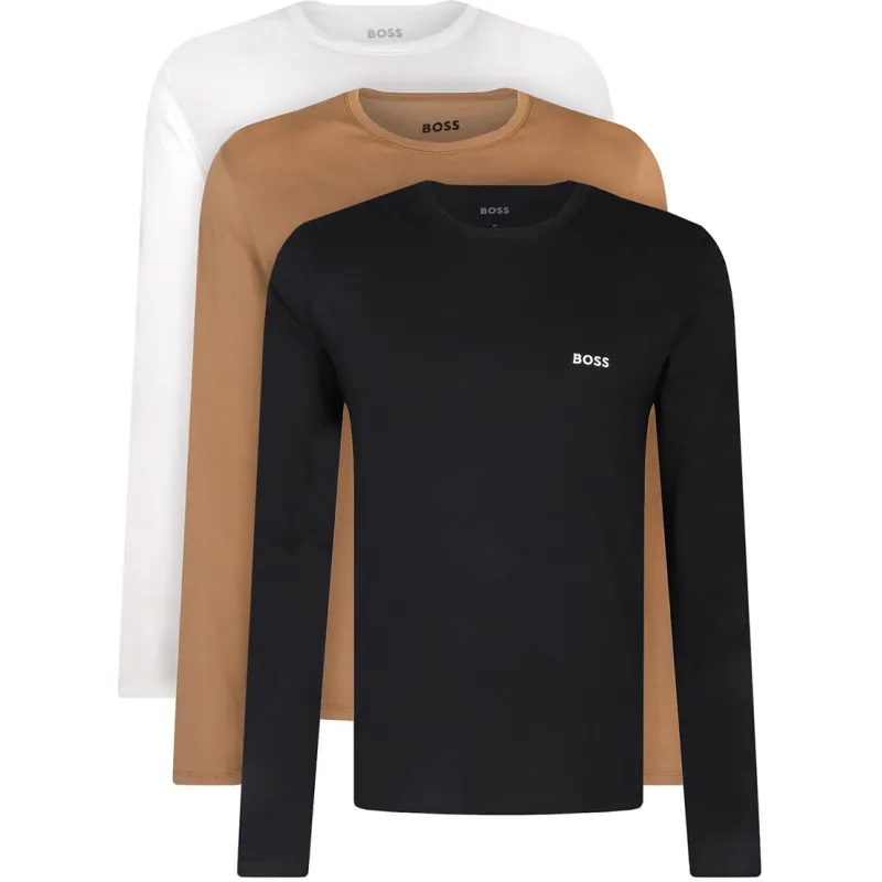BOSS BLACK Longsleeve 3-pack Classic Regular Fit