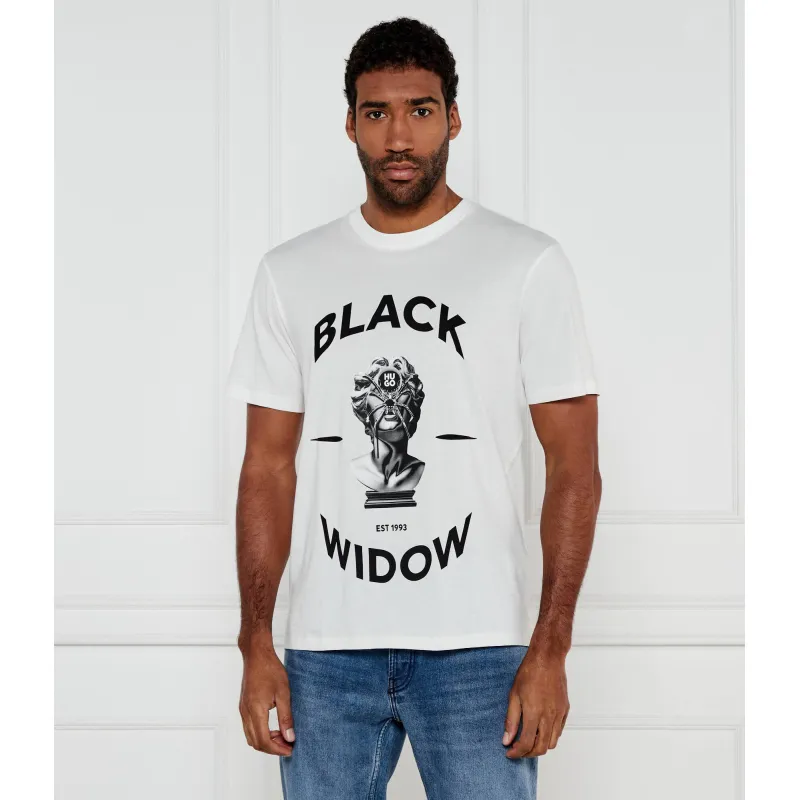 HUGO T-shirt Dostalgi | Relaxed fit