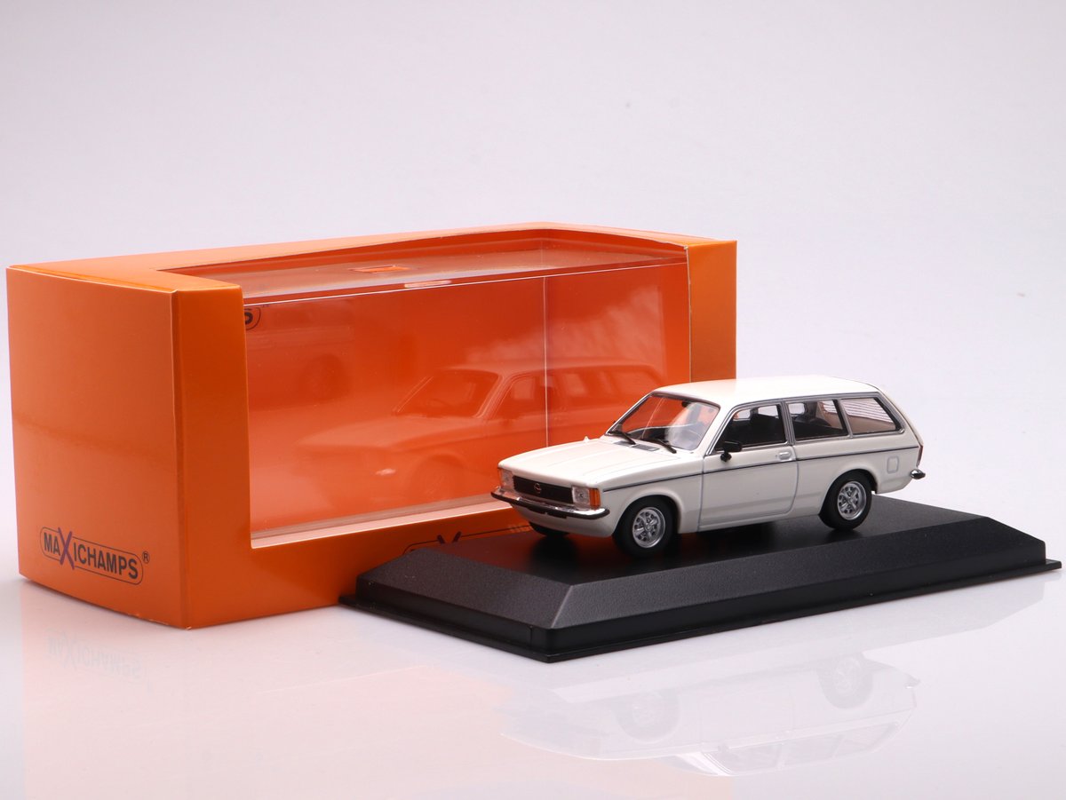 Opel Kadett C Caravan - 1978, white Minichamps 1:43