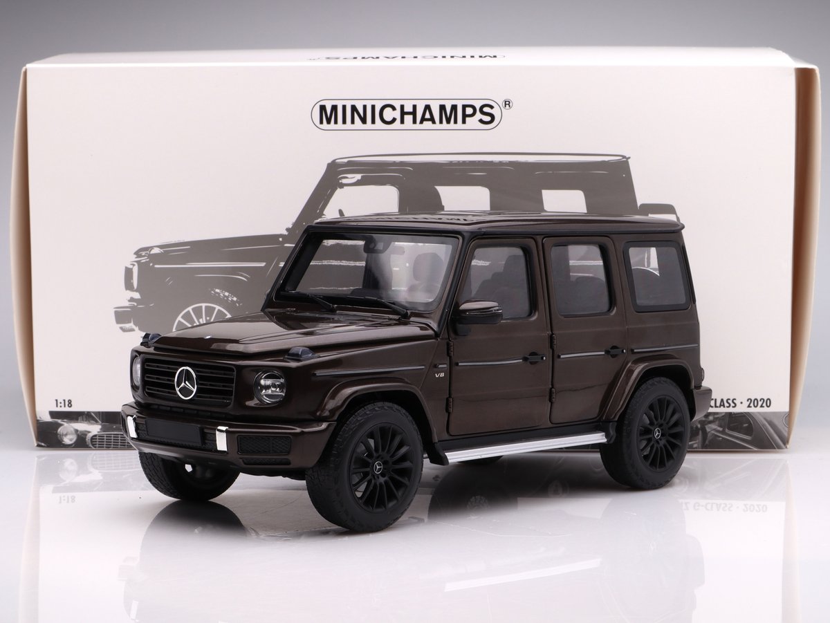 Mercedes-Benz G-Class W463 - 2020, brownmetallic Minichamps 1:18
