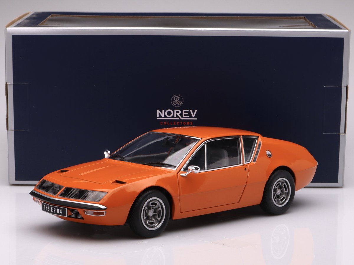 Alpine A310 1600 VF - 1974, orange metallic Norev 1:18