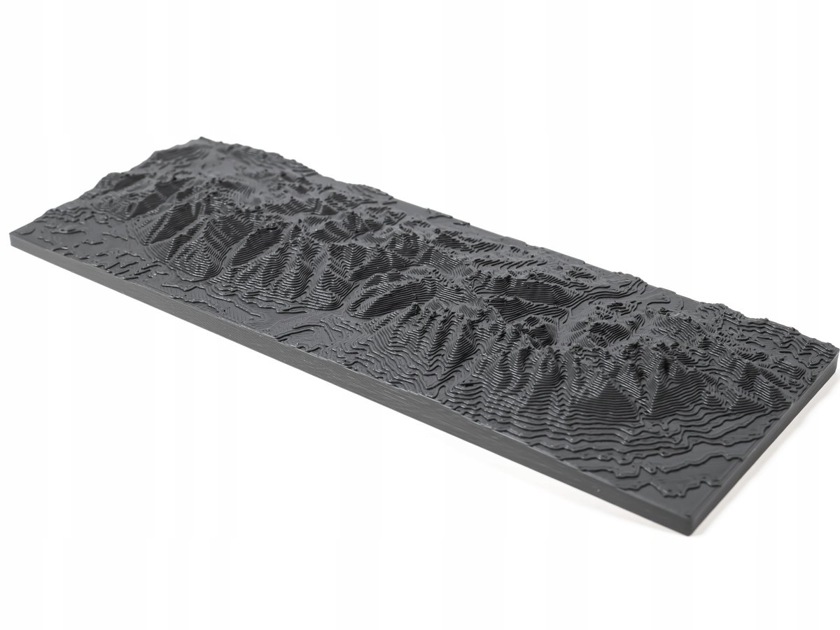 TATRY MINI MAKIETA DIORAMA MODEL MAPA 3D ZAKOPANE