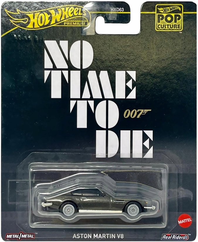 Aston Martin V8 - 007 - Hot Wheels Premium 1:64