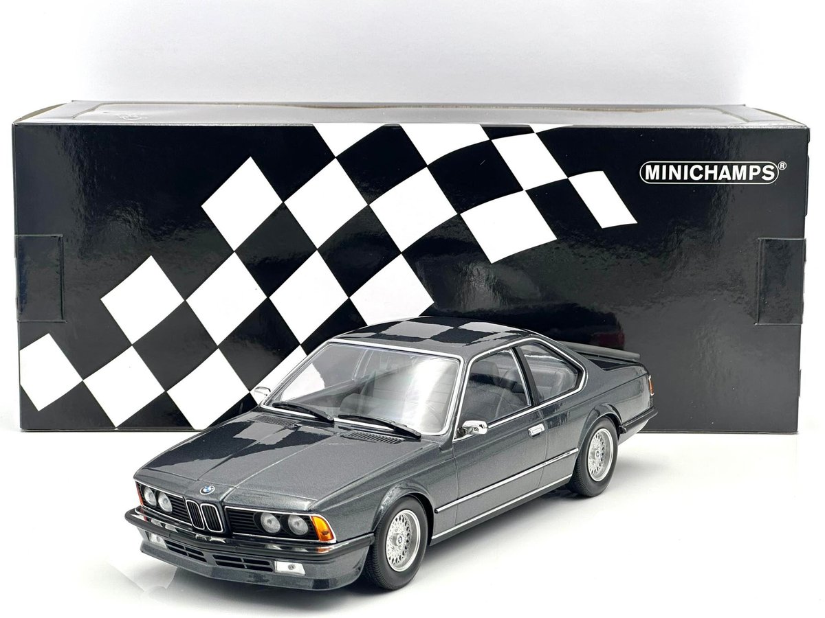BMW 635 CSI E24 - 1982, grey metallic Minichamps 1:18