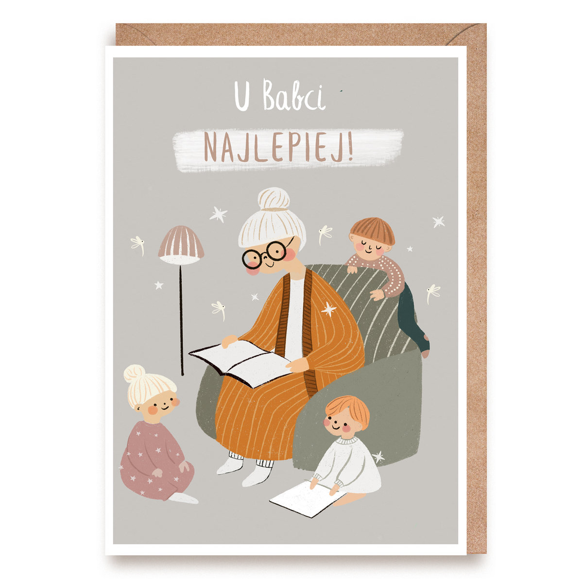 Kartka dla Babci – U Babci najlepiej! Wspólne czytanie bajek