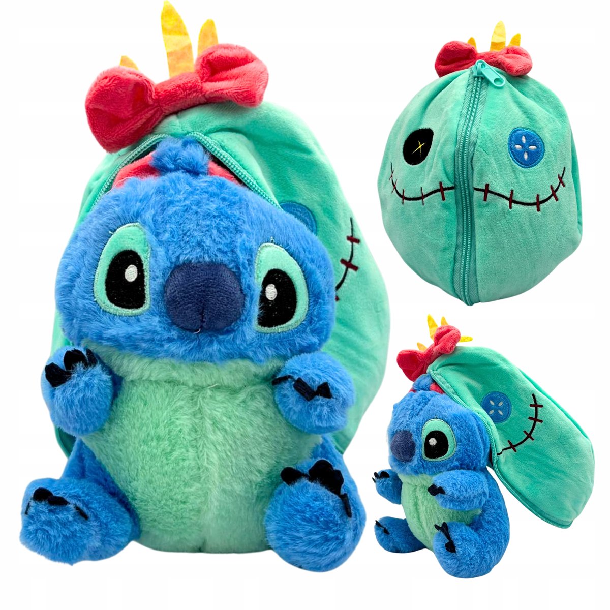 Maskotka Pluszak Lilo i Stich Stitch Niespodzianka Uszy Przytulanka 20 cm