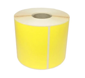 Etykiety termotransferowe 60x30 1000szt żółte