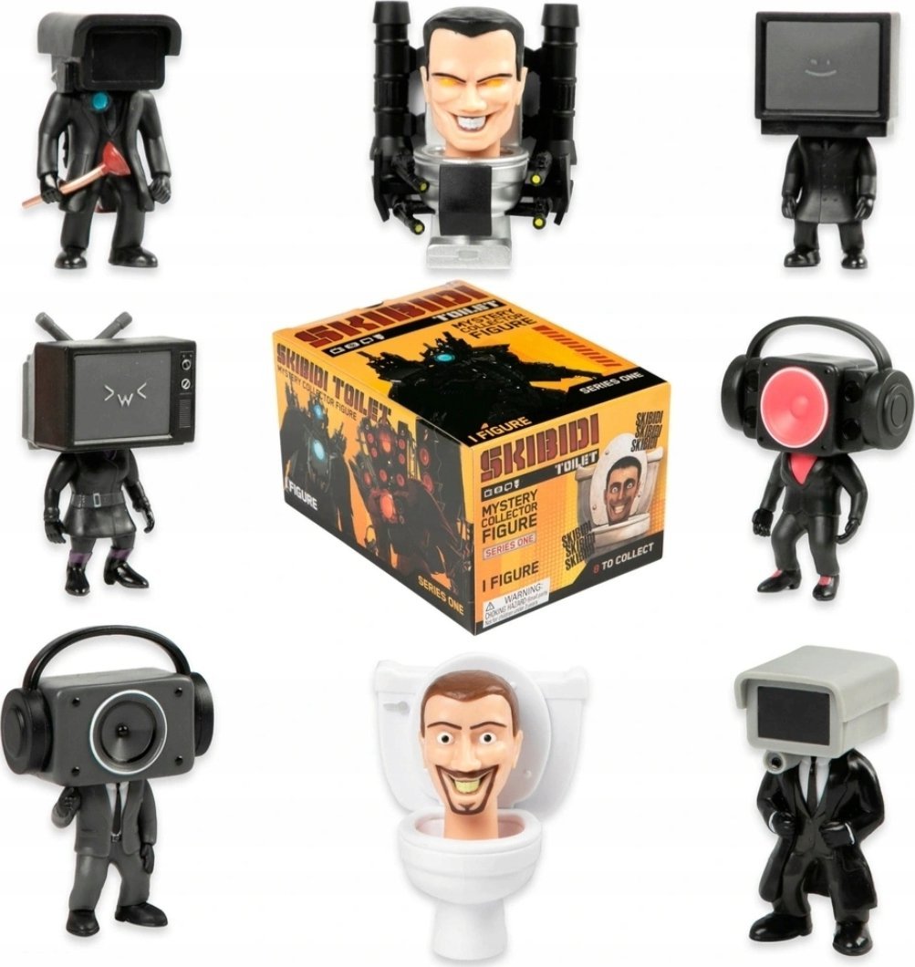 SKIBIDI TOILET Mystery Figure