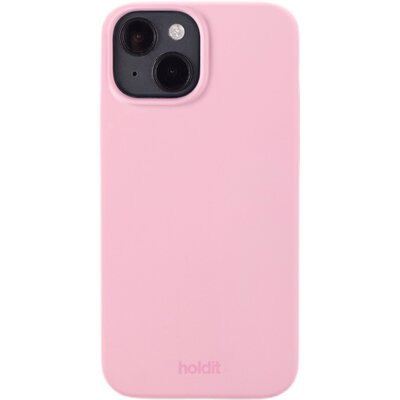 Holdit Silicone Case iPhone 15 Pink