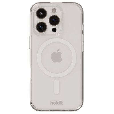 Holdit MagSafe Case iPhone 16 Pro White/Transparent