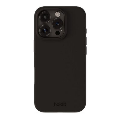 Holdit Silicone Case iPhone 16 ProMax Black
