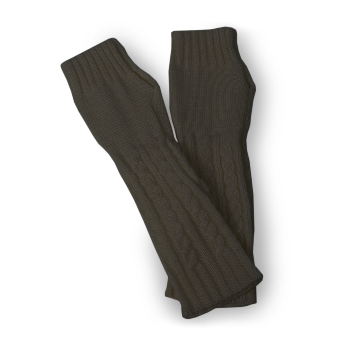 Mitenki Ciepłe Długie Rękawiczki Bez Palców - Mitenki-23