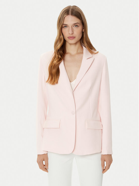 Guess Marynarka W5RN46 WFWX2 Różowy Regular Fit