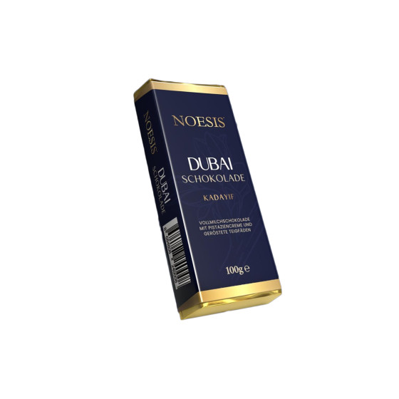 Dubajska czekolada Noesis Kadayif z nadzieniem pistacjowym, 100 g