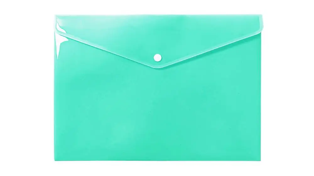 Teczka koperta A4 PP pastel zielona - Biurfol