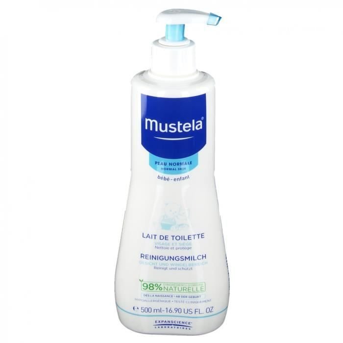 Latte di Toilette Mustela Pelle Normale 500 ml 3504105034702