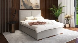 Łóżko Sisto kontynentalne z pojemnikiem lub bez