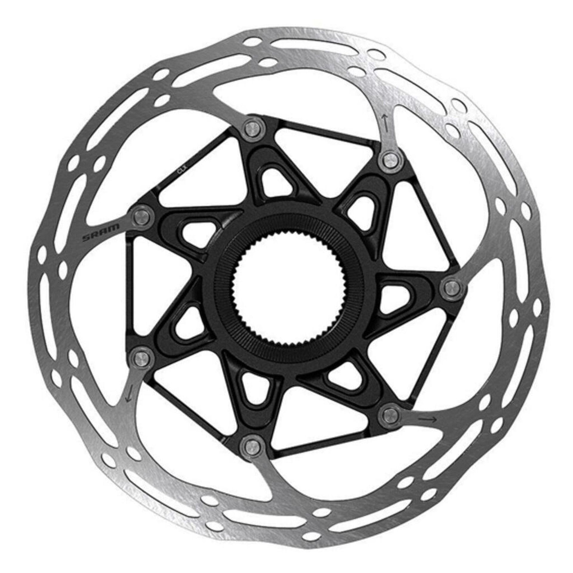 Sram SRAM Center Line Rounded tarcza hamulcowa Center Lock 2018 tarcze hamulcowe, srebrny, 140mm 00.5018.037.022