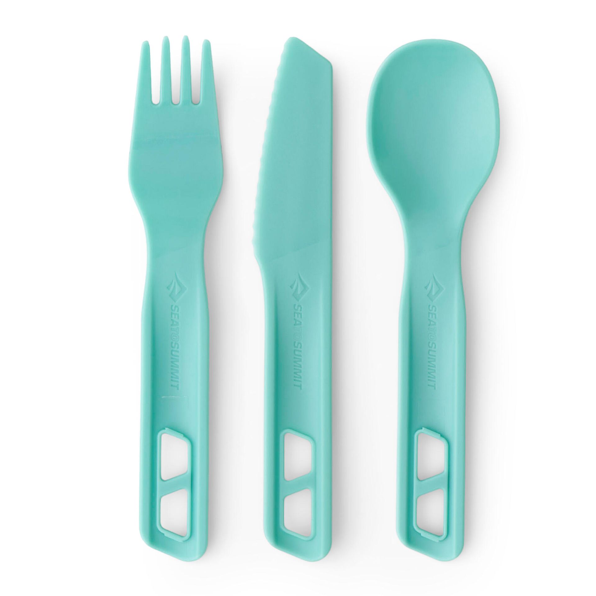 Sztućce turystyczne Sea to Summit Passage Cutlery Set 3P - blue