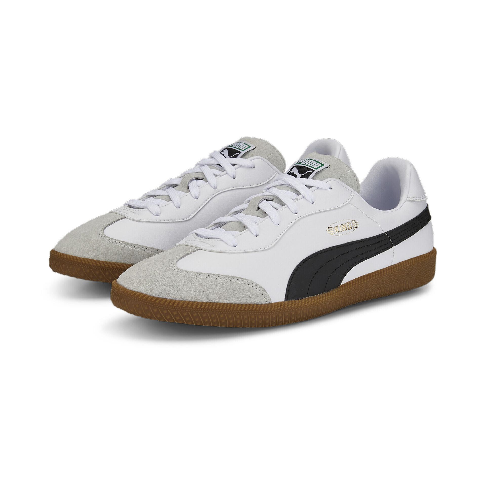 PUMA Unisex King 21 It buty piłkarskie, Puma biała guma PUMA czarna, 42.5 EU
