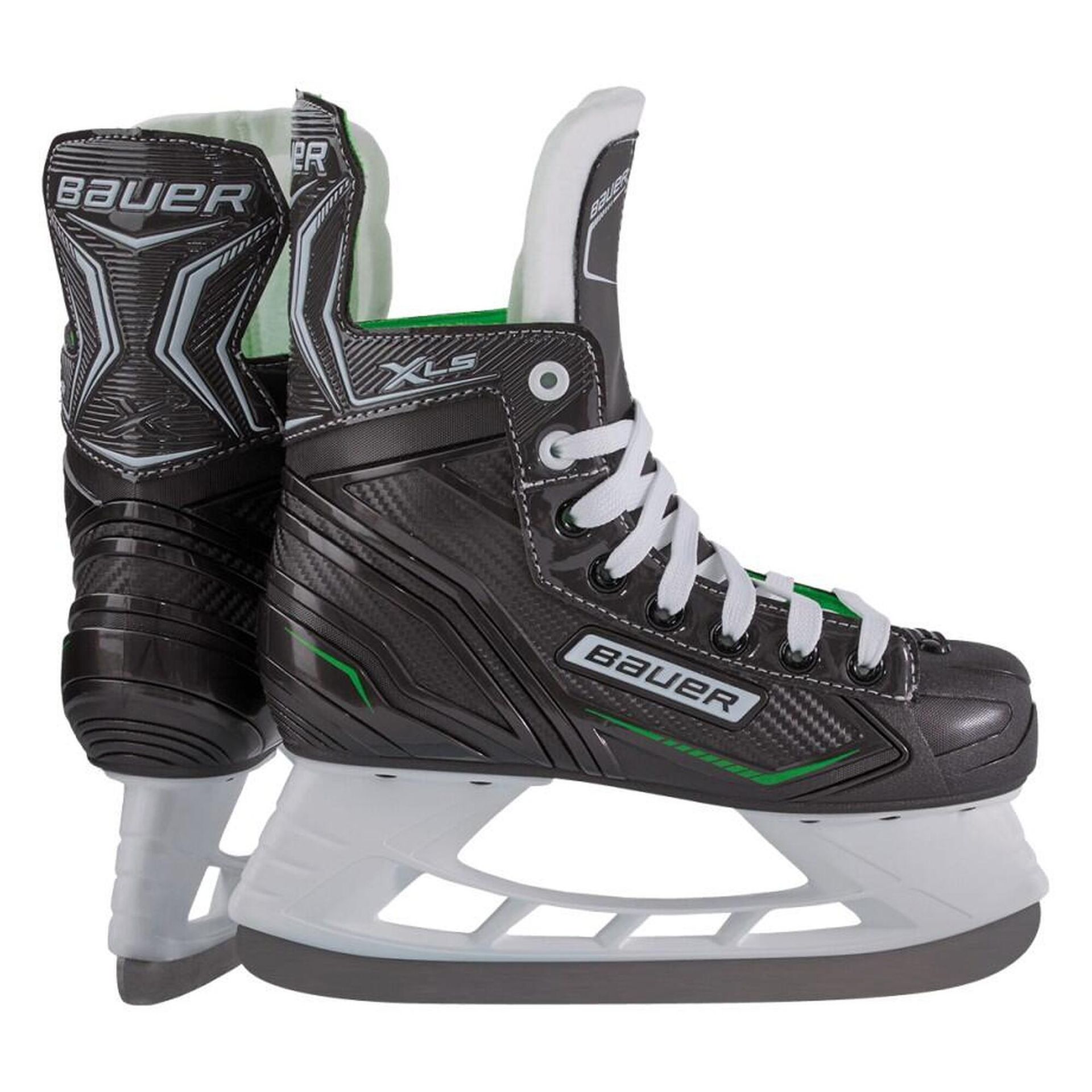 Łyżwy hokejowe dziecięce BAUER X-LS czarne rozmiar: 36 1058933-010R