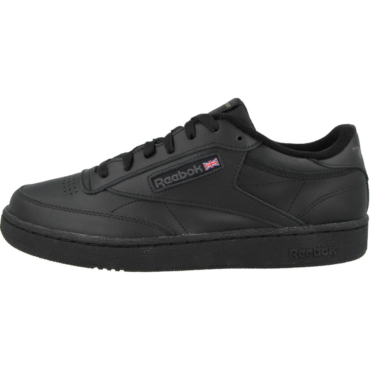 Buty męskie trampki skórzane Reebok Club C 100000153 czarne 42,5