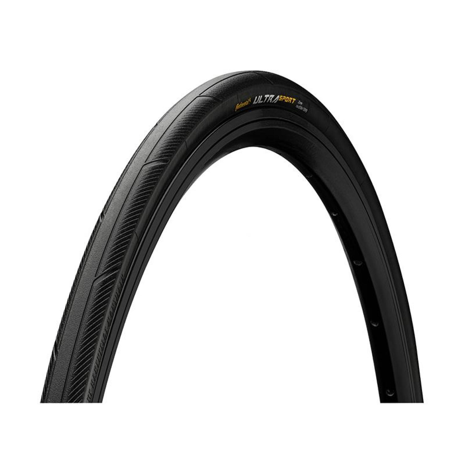 Continental Ultra Sport III Performance Opona zwijana 700x23C, black/black 23-622 700x23c 2020 Opony do rowerów elektrycznych 1052.622.23.200