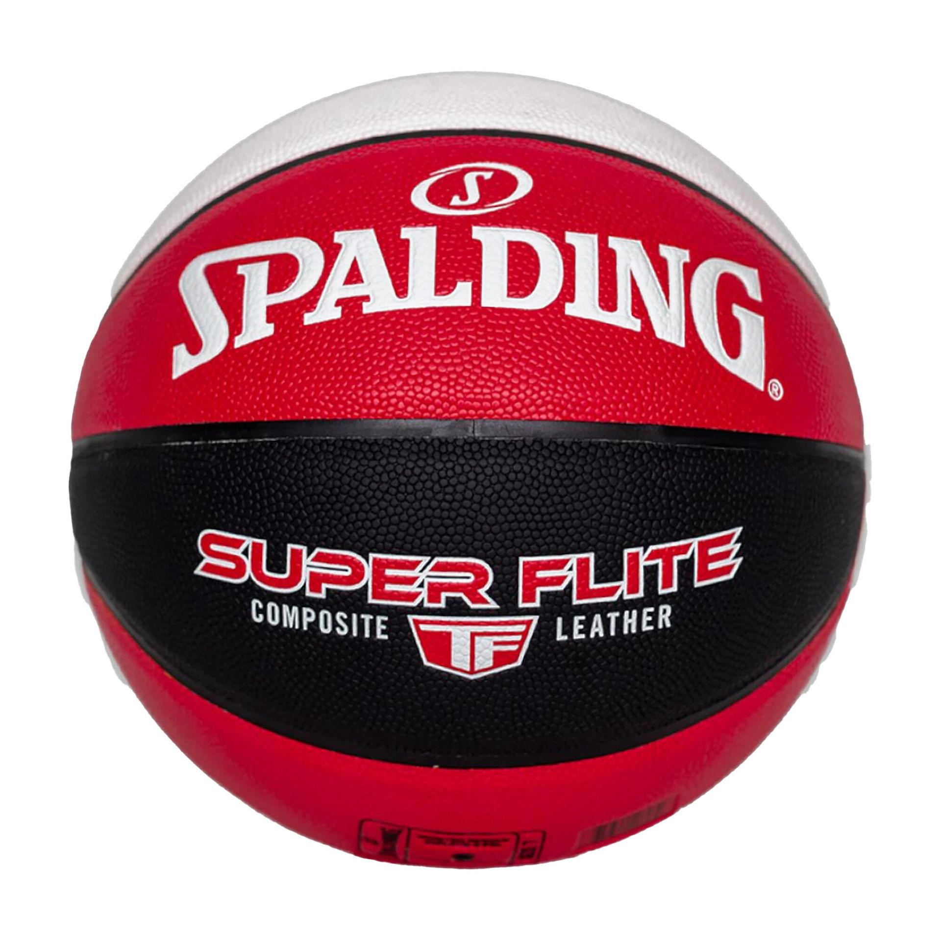 Piłka do koszykówki Spalding Super Flite czerwona/biała/czarna rozmiar 7