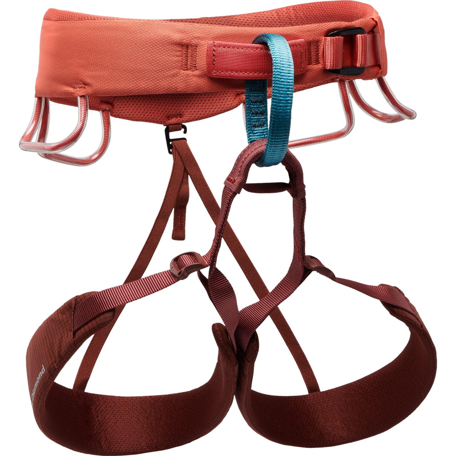 Uprząż wspinaczkowa damska Black Diamond Momentum Harness - baja sunrise