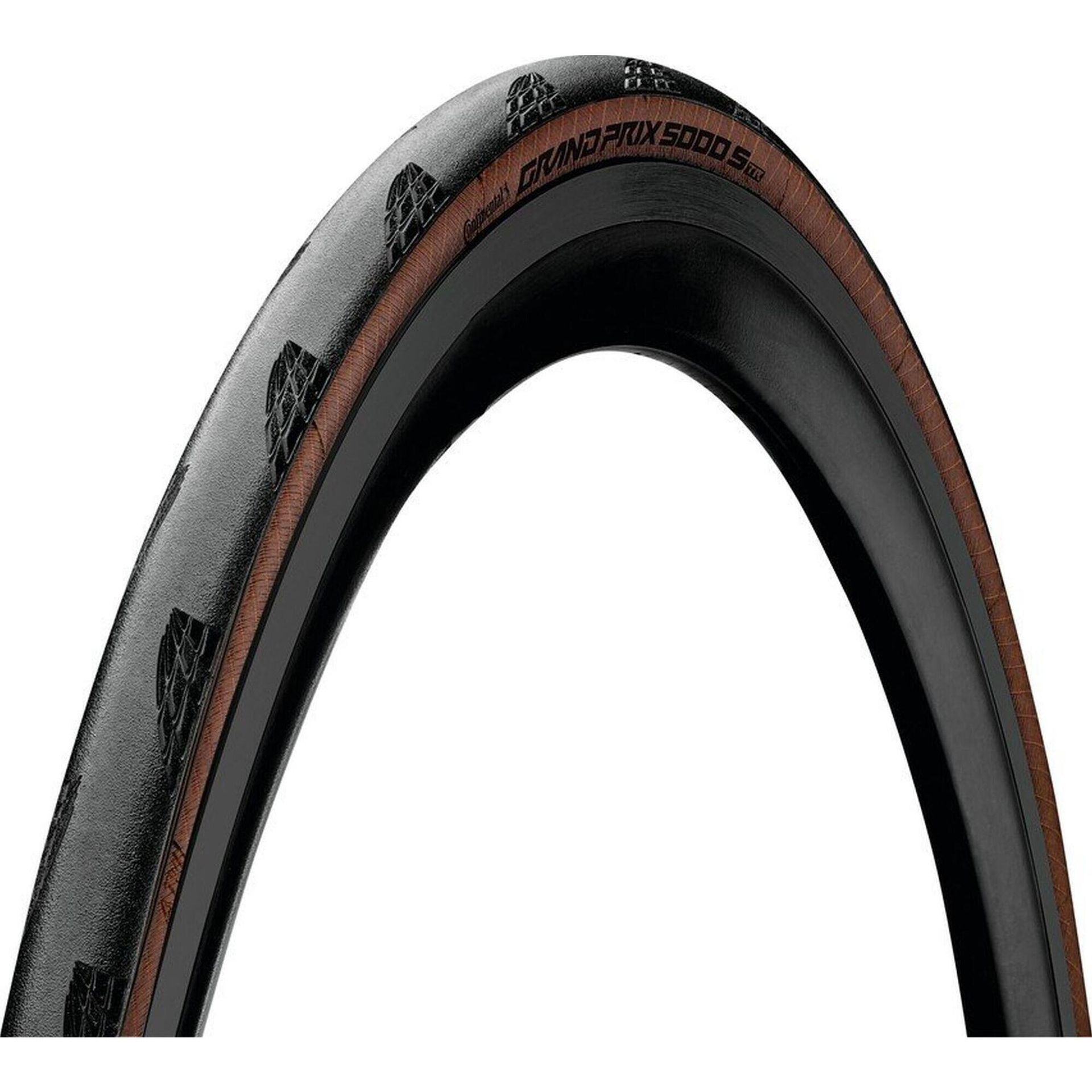 Continental Grand Prix 5000S TR Folding Tyre 700x28C TLR, czarny 28-622 | 700x28c 2022 Opony do rowerów Cyclocross 1009.622.28.200