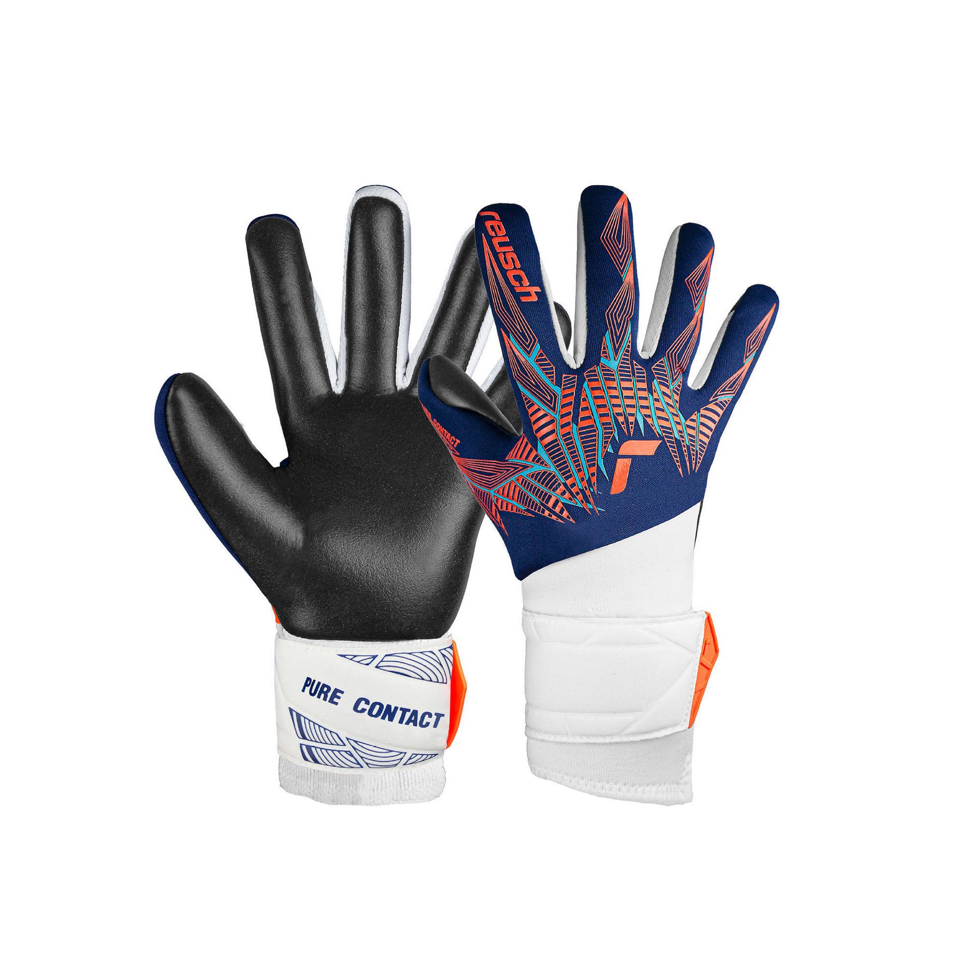 Rękawice Reusch Pure Contact Silver Junior 54 72 200 4848 granatowy 7